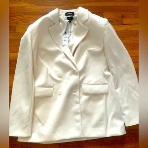 COPY - NWT - Express Supersoft Double Knit Double Breasted Blazer